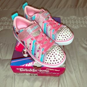 Girls Sketchers Twinkle Toes Size 12